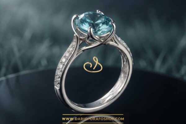 Anello Acquamarina 032