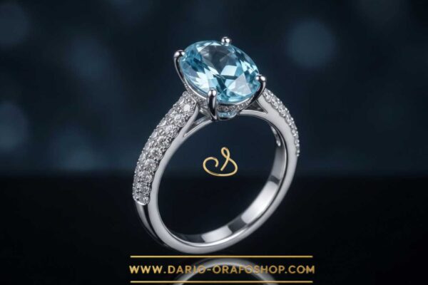 Anello Acquamarina 040