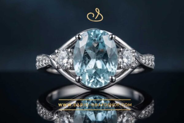 Anello Acquamarina 045