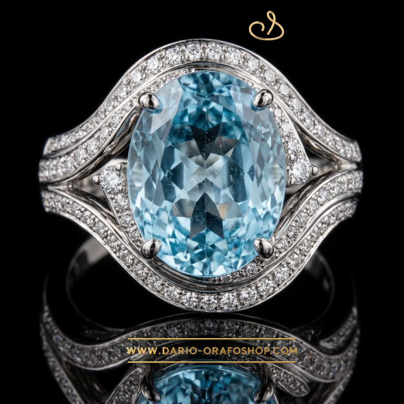 Anello Acquamarina 050