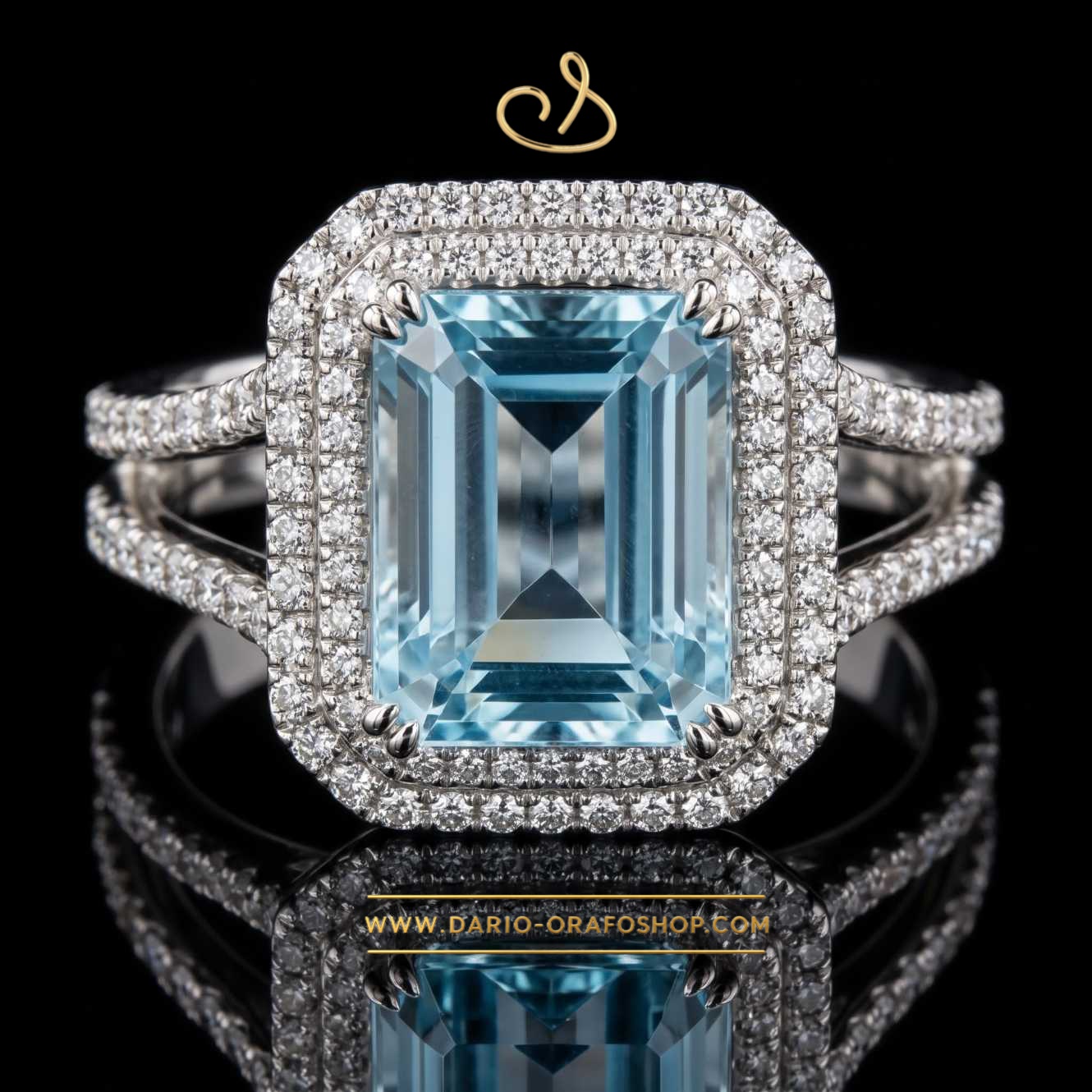 Anello Acquamarina 053