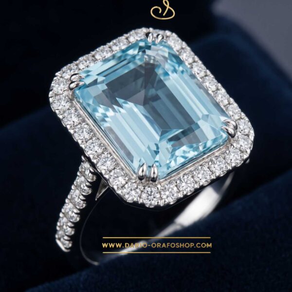 Anello Acquamarina 060