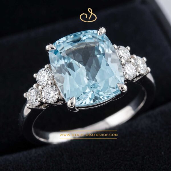 Anello Acquamarina 061