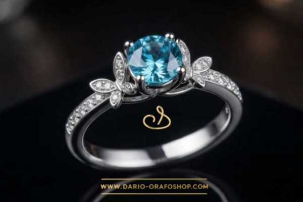 Anello Acquamarina 091