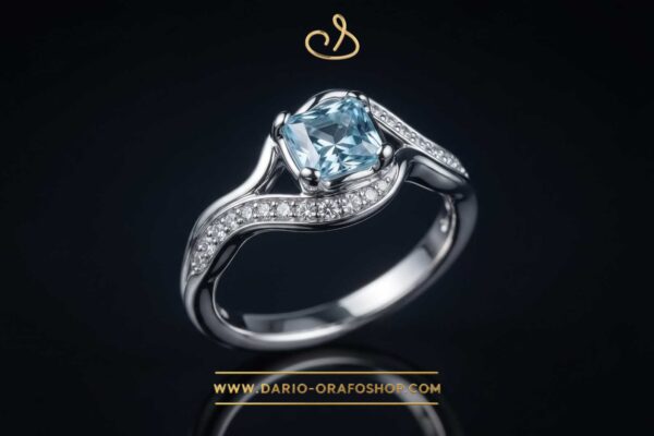 Anello Acquamarina 097