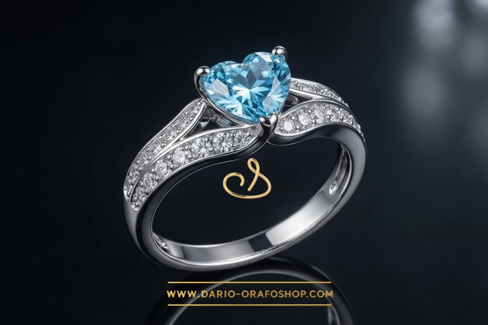 Anello Acquamarina 099