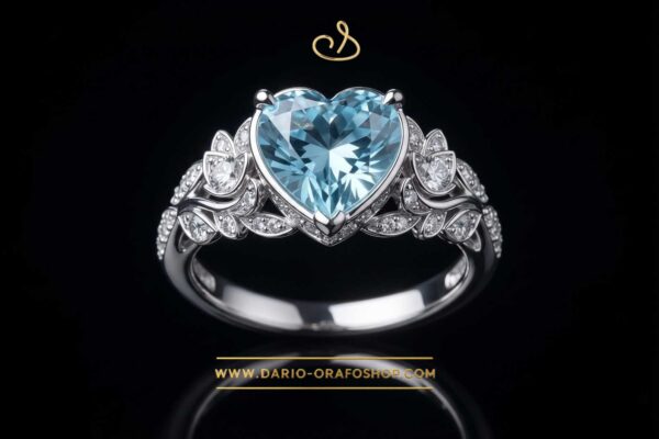 Anello Acquamarina 104