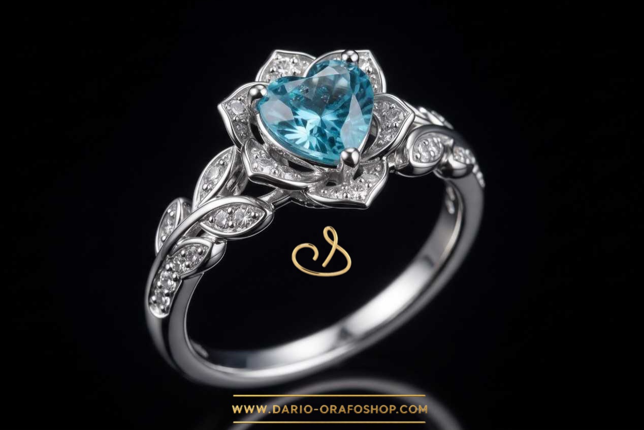 Anello Acquamarina 106