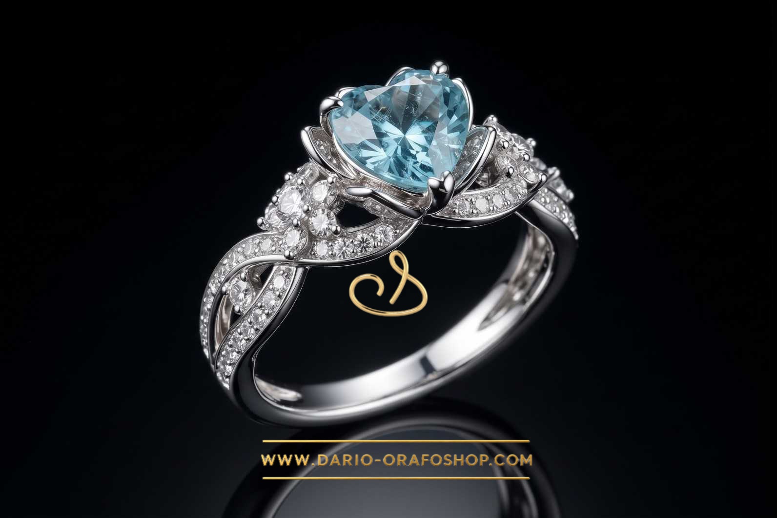 Anello Acquamarina 107