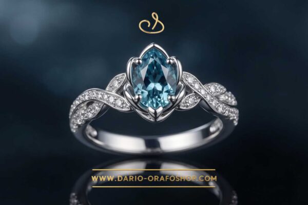 Anello Acquamarina 109