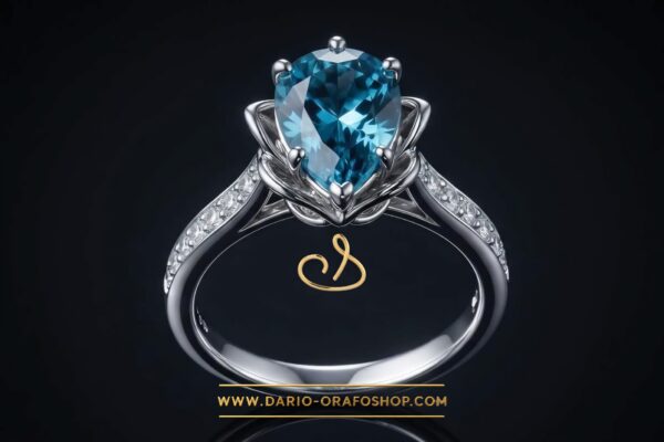 Anello Acquamarina 113