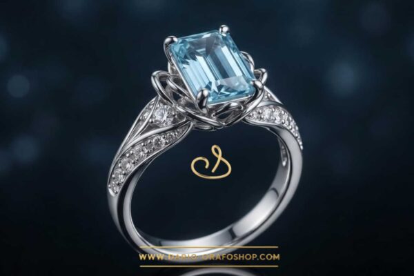 Anello Acquamarina 114