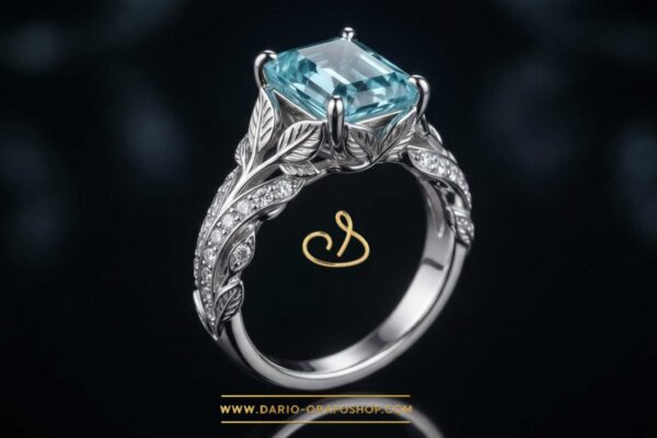 Anello Acquamarina 121