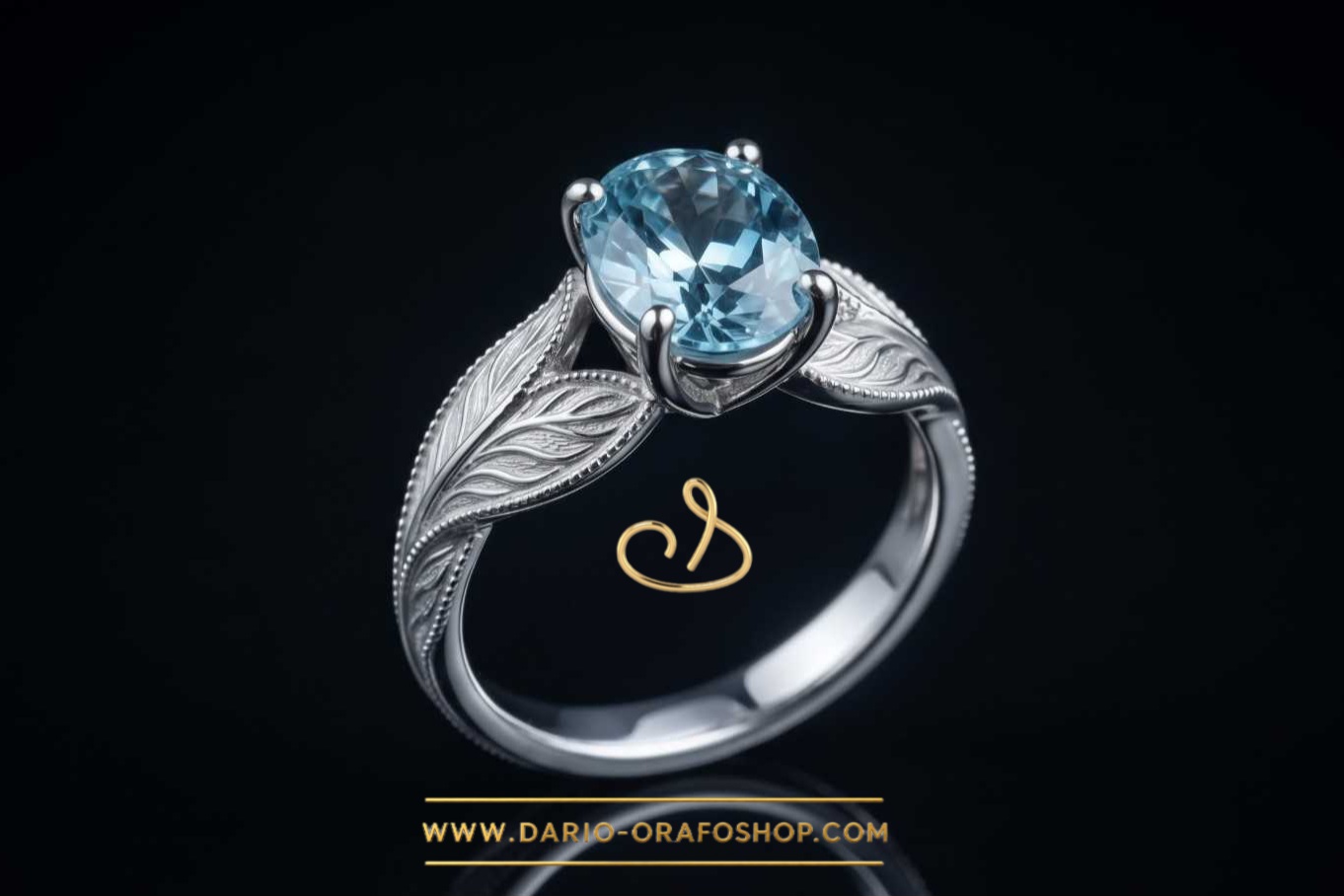 Anello Acquamarina 124