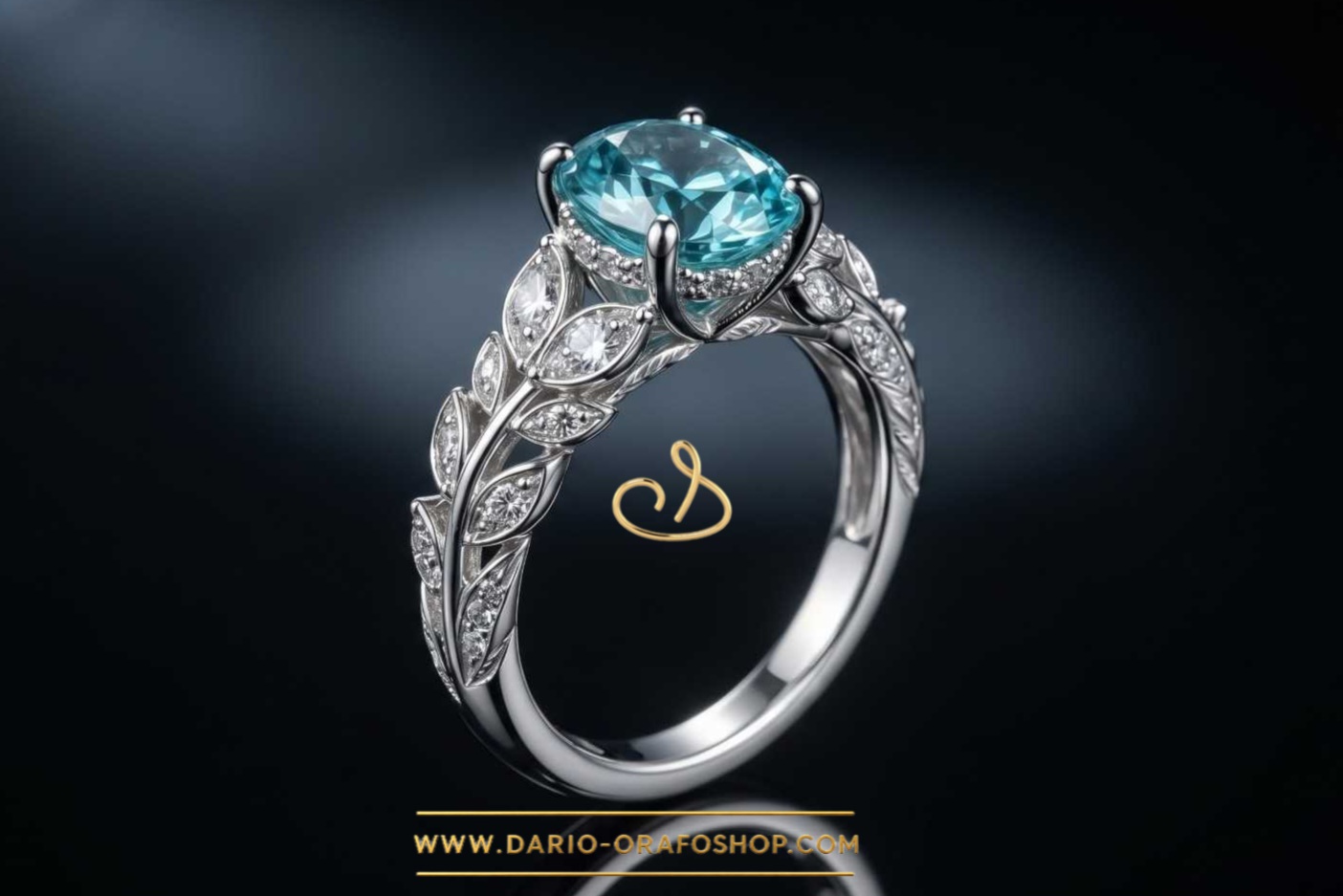 Anello Acquamarina 125