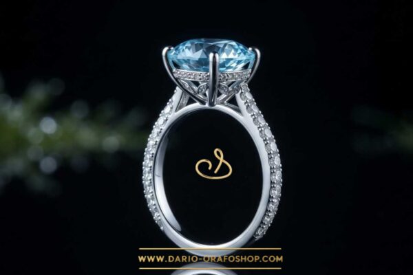 Anello Acquamarina 130