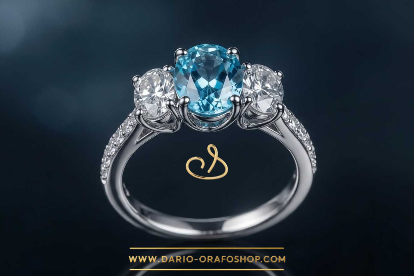 Anello Acquamarina 131