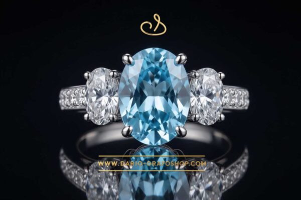 Anello Acquamarina 138