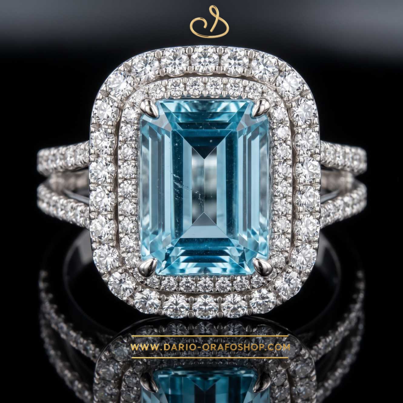 Anello Acquamarina 150