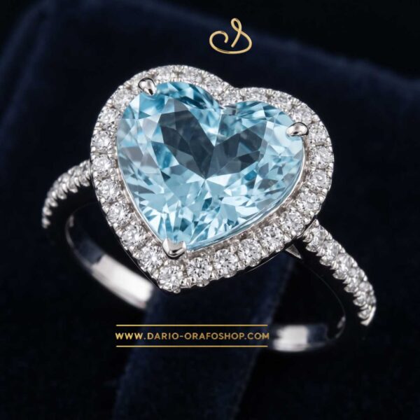 Anello Acquamarina 157