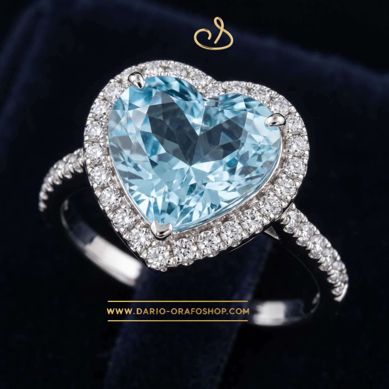 Anello Acquamarina 157