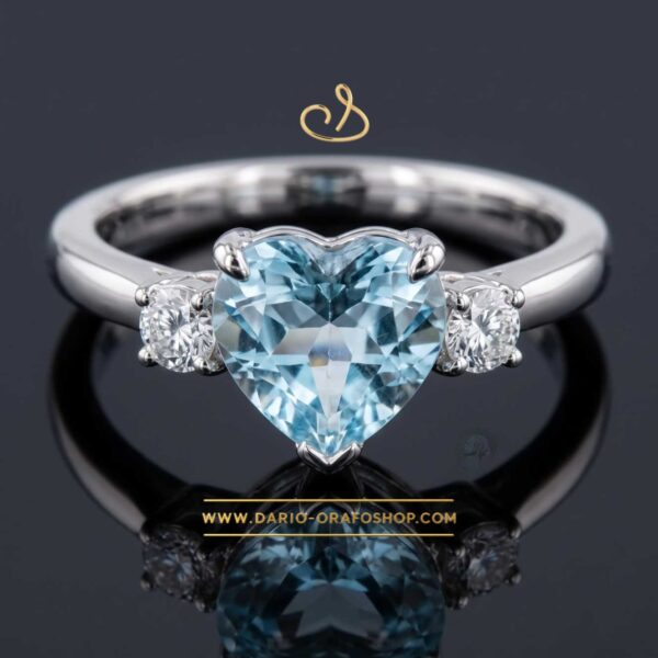 Anello Acquamarina 161