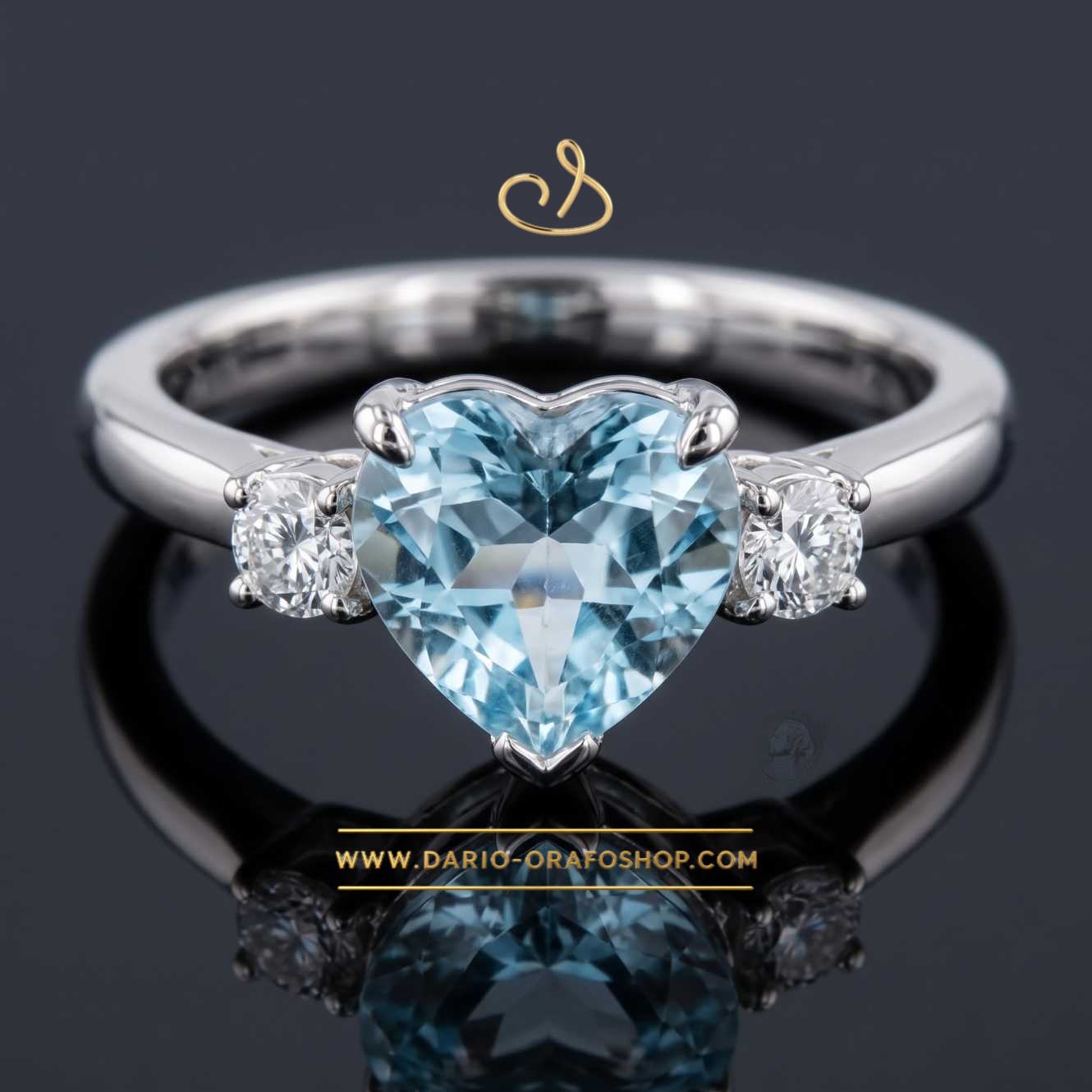Anello Acquamarina 161