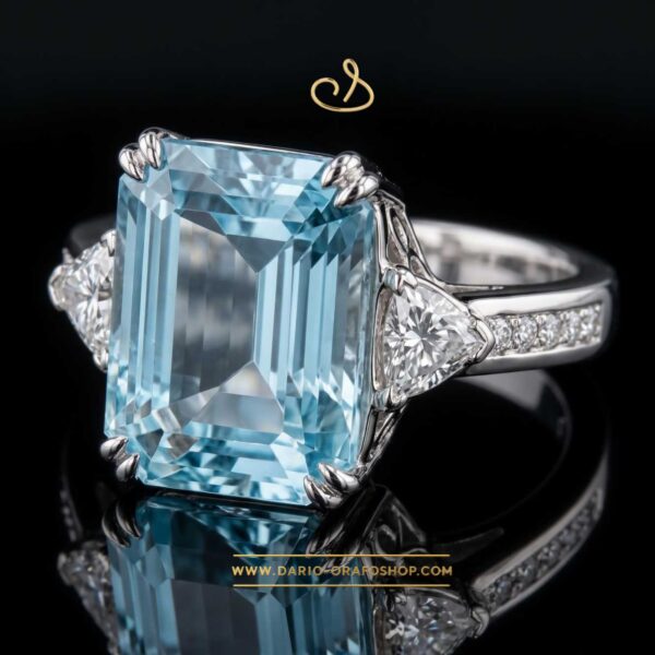 Anello Acquamarina 164