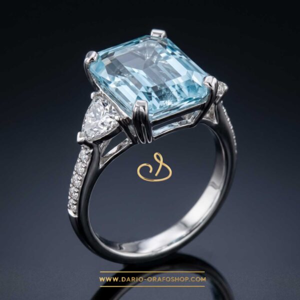 Anello Acquamarina 167